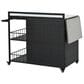 Hearth and Haven Patio Serving Cart in Dark Brown, , large