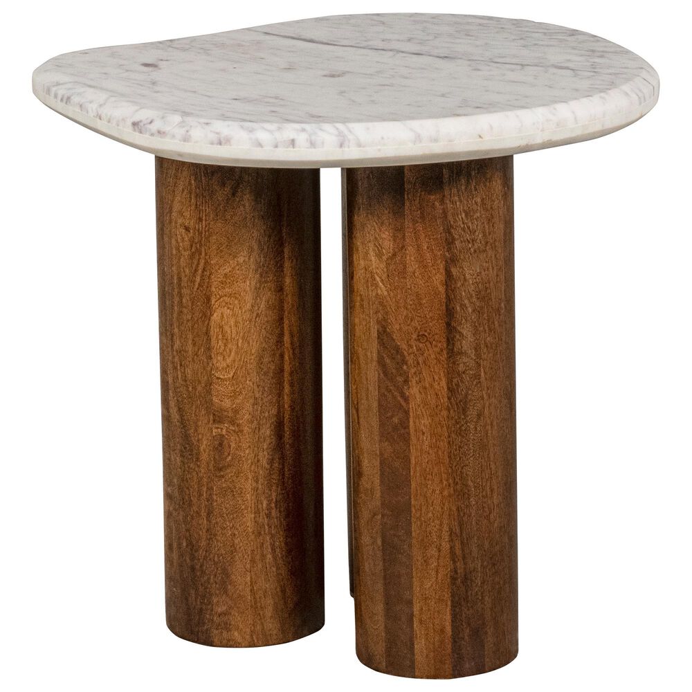 Jaipur Home Nevyle Side Table in Brown, , large