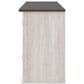 Ashley Dorrinson 60" TV Stand in Gray and Antique White, , large