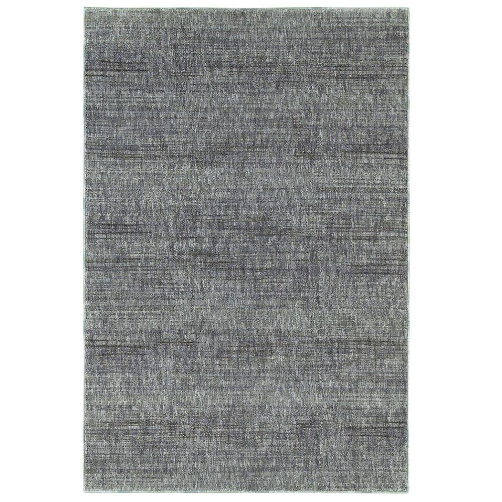 Oriental Weavers Atlas 8033J 10" x 13"2" Blue and Grey Area Rug, , large
