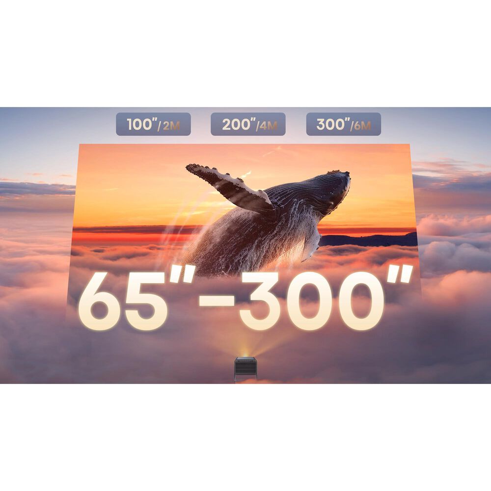 Hisense C2 Ultra Triple Laser Smart Mini Projector in Silver, , large