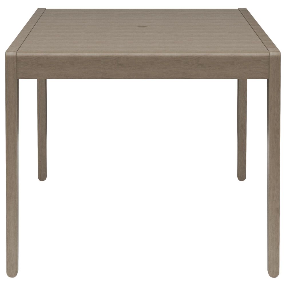 Homestyles Sustain Patio Dining Table in Stain Brown - Table Only, , large