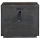 Furniture Worldwide 3-Drawer Plinth Nightstand in Sable, , large