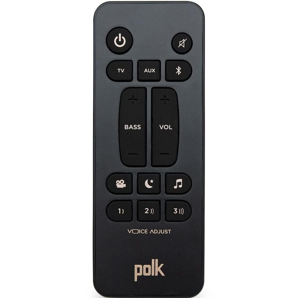 Polk Audio 2.1 Channel Soundbar and Wireless Subwoofer System in Black, , large