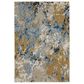 Oriental Weavers Evolution Ouray 980A 3"3" x 5"2" Blue Area Rug, , large
