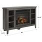 Ashley Arlenbry 48" TV Stand with Electric Infrared Fireplace Insert in Weathered Oak, , large