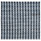 Safavieh Montauk Southwestern 4" Square Ivory, Blue and Black Area Rug, , large