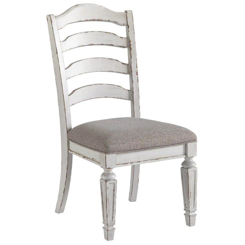 Signature Design by Ashley Realyn 5-Piece Dining Set in Chipped White, , large