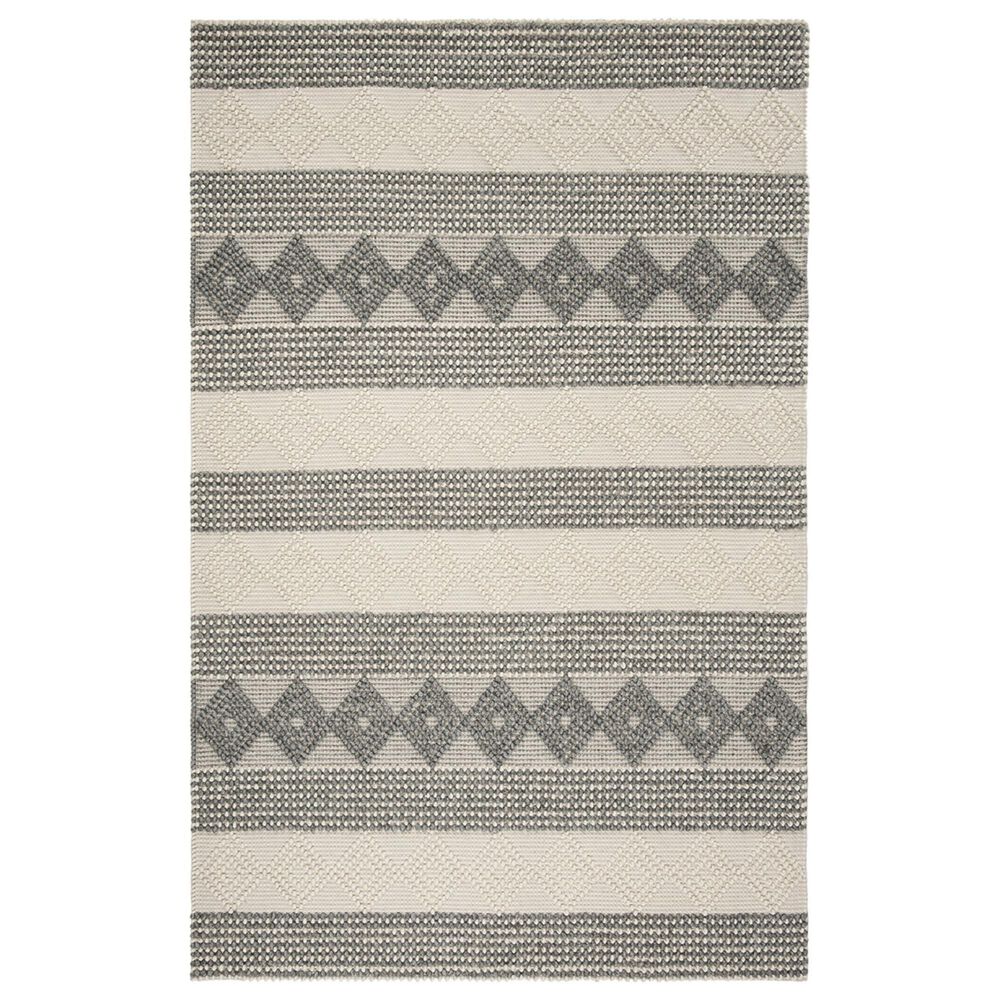 Safavieh Natura NAT105F 6" x 9" Grey and Ivory Area Rug, , large