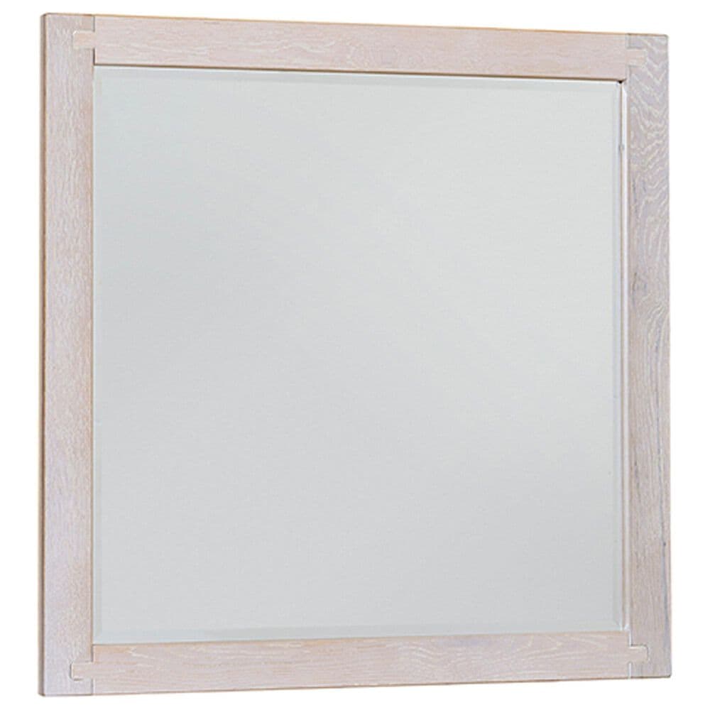 Viceray Collections Joinery Dresser Mirror in Washed White Oak, , large