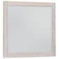 Viceray Collections Joinery Dresser Mirror in Washed White Oak, , large