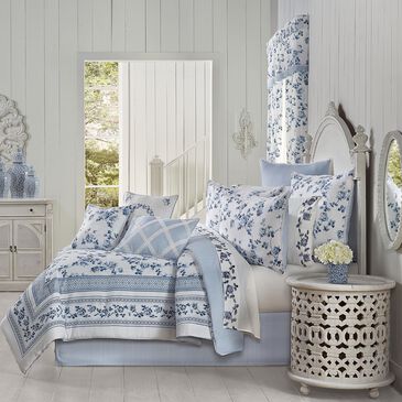 Royal Court Rialto 4-Piece California King Comforter Set in French Blue, , large
