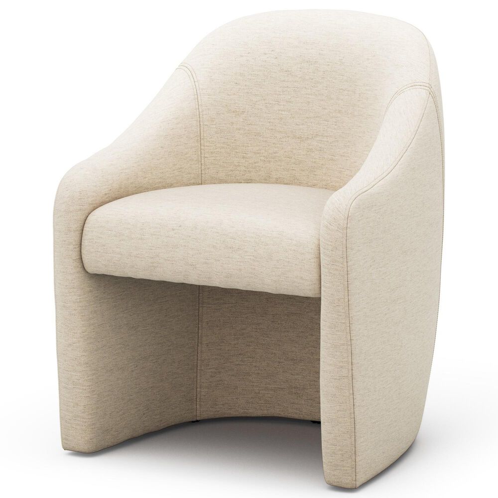 Four Hands Levi Arm Chair in Crypton Nomad Snow, , large
