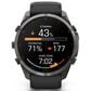 Garmin fenix 9 Pro inReach Smartwatch 51mm Carbon Gray DLC Titanium with Black and Pebble Gray Silicone Band, , large