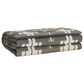 Eastern Accents Enoch King Bed Scarf in Grigio Smoke and Elio Charcoal, , large
