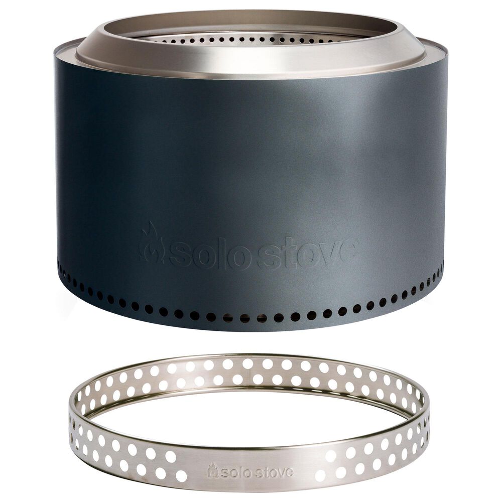Solo Stove Yukon Fire Pit with Stand 2.0 Bundle in Gunmetal, , large