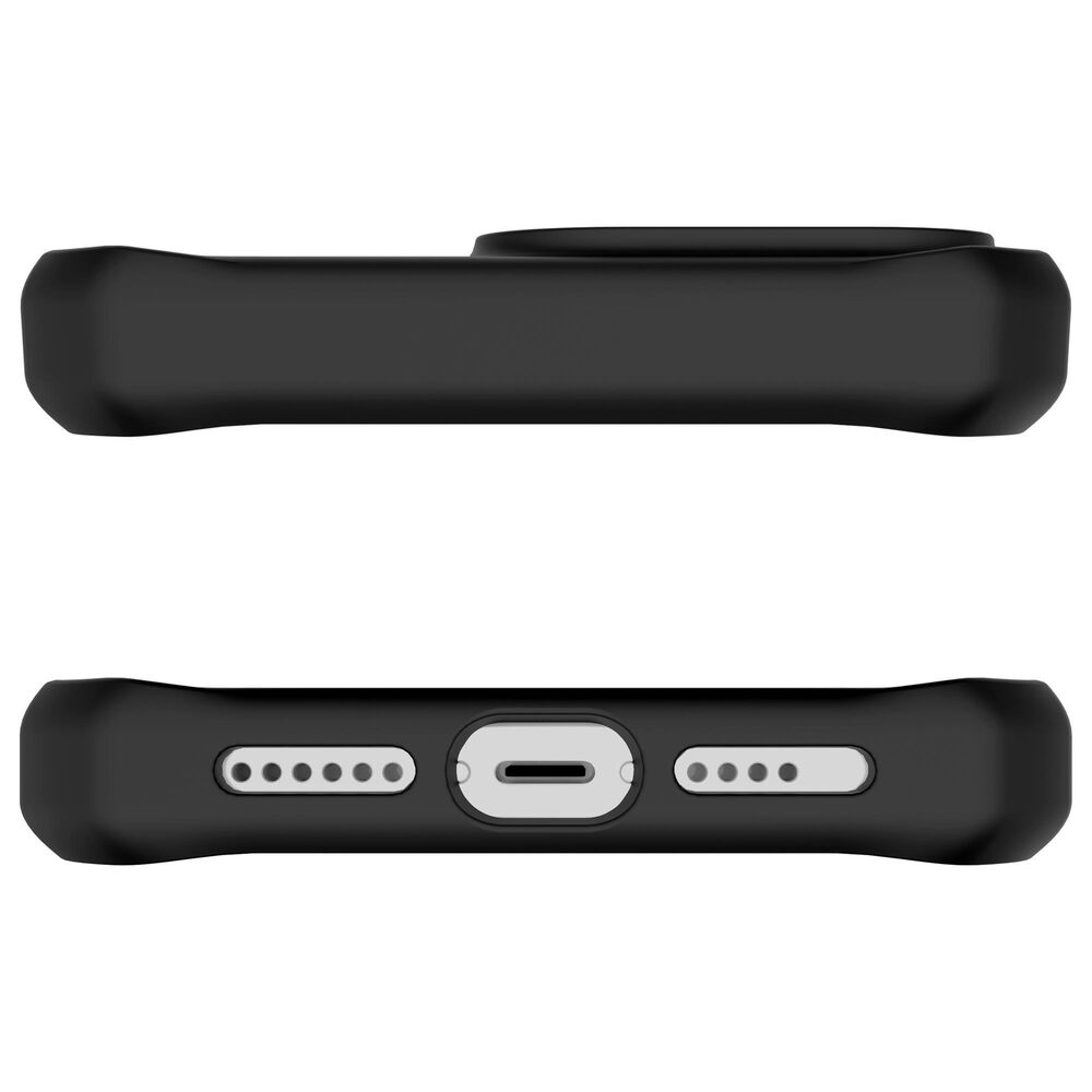 ITSkins Hybrid R MagSafe Case for Apple iPhone 15 Pro Max with Stand in Black and Transparent, , large