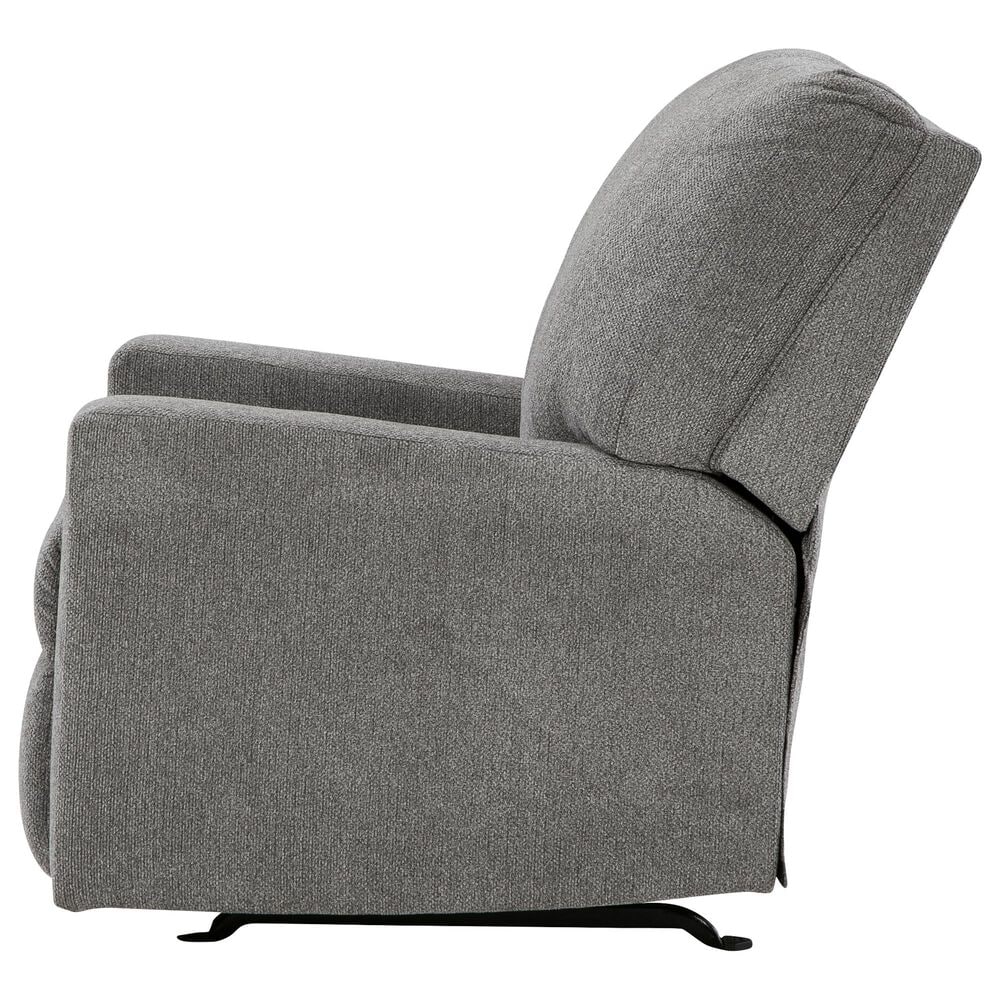 Ashley Deltona Manual Rocker Recliner in Graphite, , large