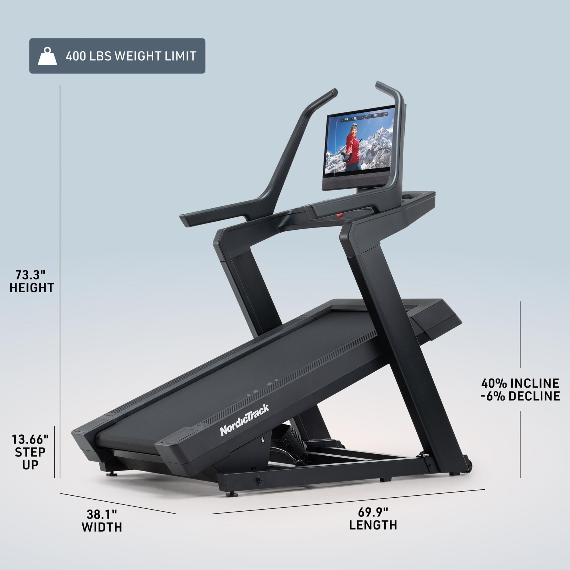 NordicTrack X24 Treadmill with iFIT