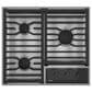 Wolf Appliances 24" Transitional Framed Liquid Propane Gas Cooktop in Stainless Steel, , large