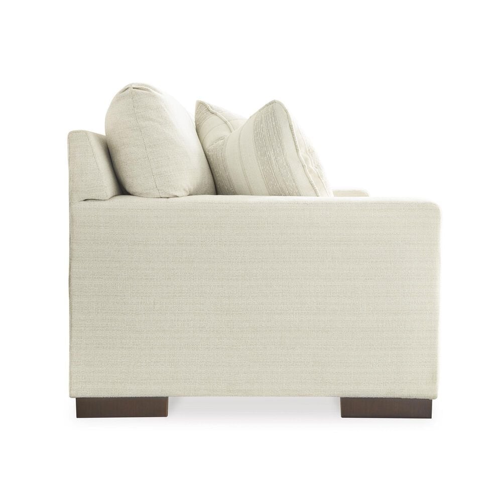 Ashley Maggie Stationary Sofa in Birch, , large