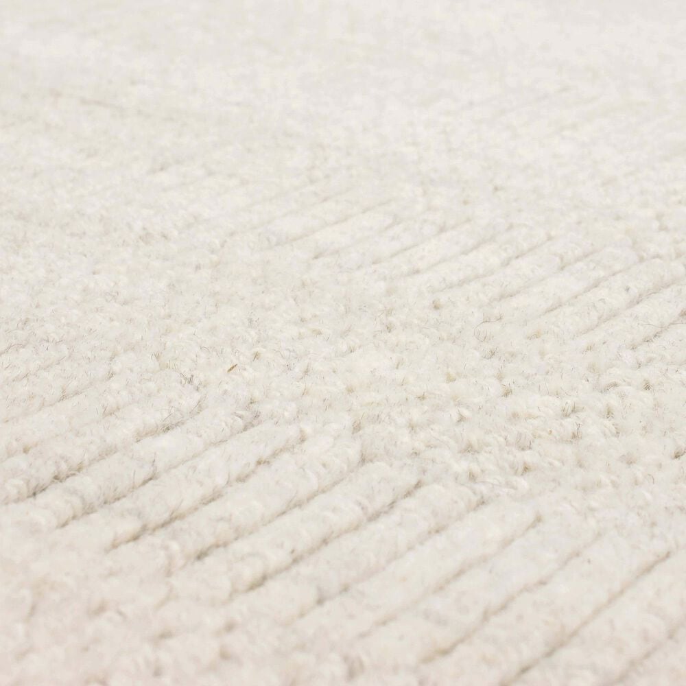 Karastan Gemini 6&#39; x 9&#39; Ivory Area Rug, , large