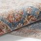 Momeni Izmir 2"6" x 8" Blue, Cream and Rust Runner, , large
