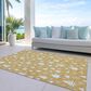 Dalyn Rug Company Wonderland WN23 3" x 5" Gold Indoor/Outdoor Area Rug, , large