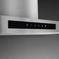 SMEG 30" Flat T-Shape Universal Brushed Hood in Stainless Steel, , large