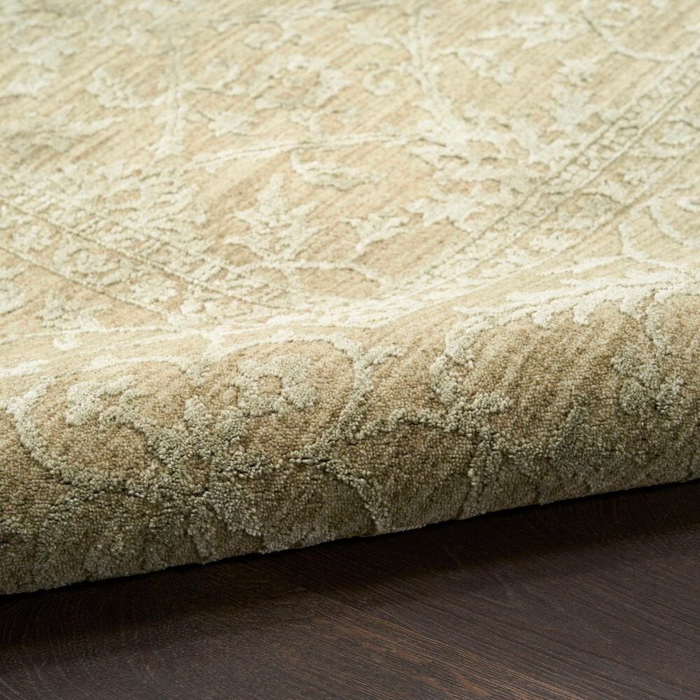 Nourison Moonlit Green 5'3" x 7'6" Area Rug, , large