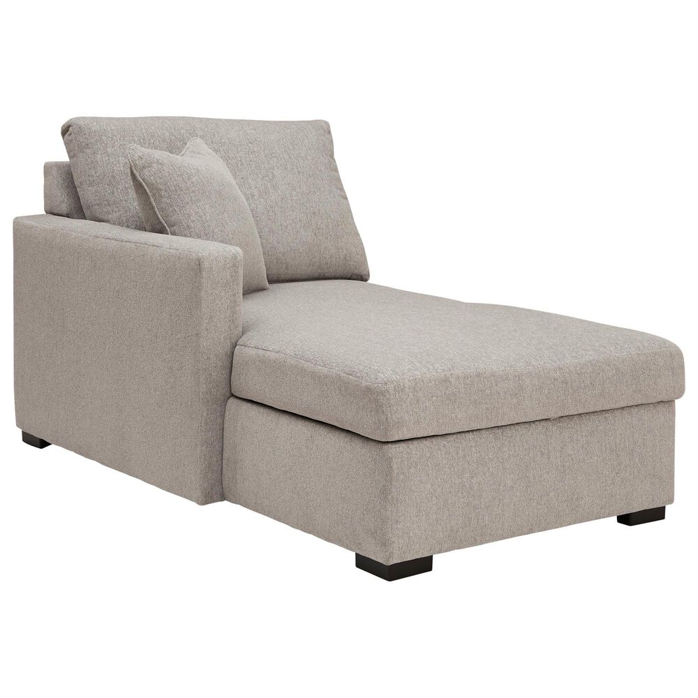 Ashley ModMax Luxe 4-Piece Symmetrical Sectional with Double Chaise in Flint, , large