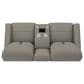 La-Z-Boy Hawthorn Power Reclining Console Loveseat with Headrest and Lumbar in Roma Storm, , large