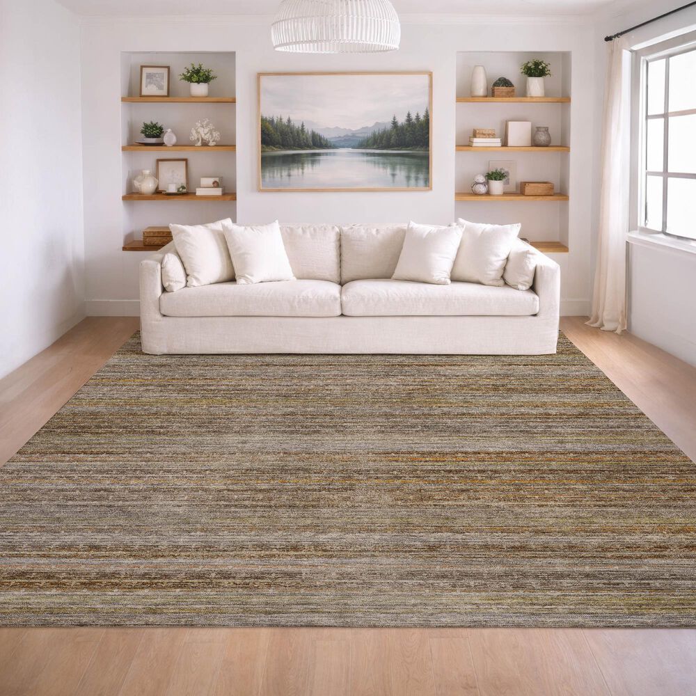 Dalyn Rug Company Vico VC6 Chocolate 10' x 14' Area Rug, , large
