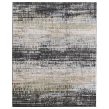 Feizy Greenwich Green and Black 12" x 15" Area Rug, , large