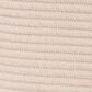Sagebrook Home Coreybeach Ottoman in Ivory, , large