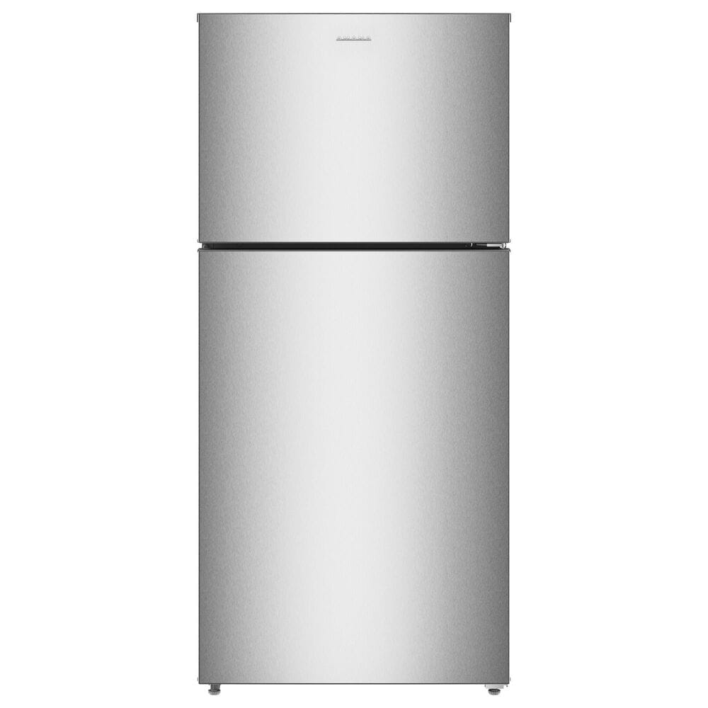 Amana 19 Cu. Ft. Wide Top-Freezer Refrigerator in Fingerprint-Resistant Stainless, , large