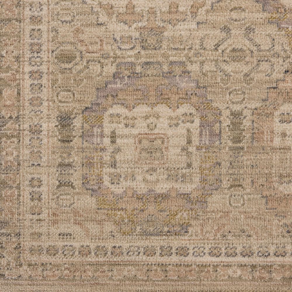 Loloi Reign Linen and Lilac 4' x 6' Area Rug, , large