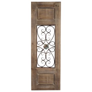 Timberlake Hastings Home 50" Door Panel in Bronze Metal, , large