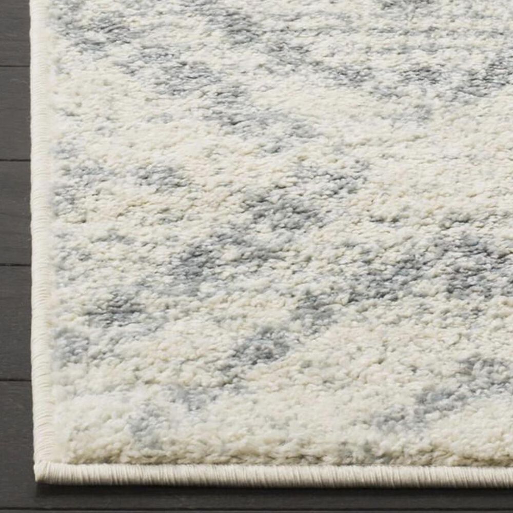 Safavieh Adirondack ADR131T-24 2&#39;6&quot; x 4&#39; Ivory and Light Blue Scatter Rug, , large