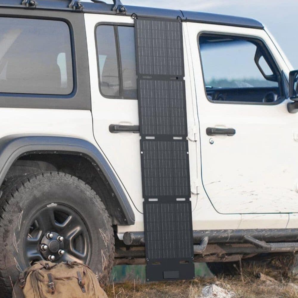 EcoFlow 60W Portable Solar Panel in Black, , large