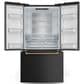 THOR KITCHEN Gordon Ramsay 20.3 Cu. Ft. Counter Depth French Door Refrigerator with Bronze Handle Kit in Black, , large