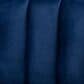 Baxton Studio Milena Stationary Sofa in Royal Blue Velvet, , large