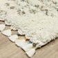 Oriental Weavers Axis Geometric 2"3" x 7"6" Ivory Runner, , large