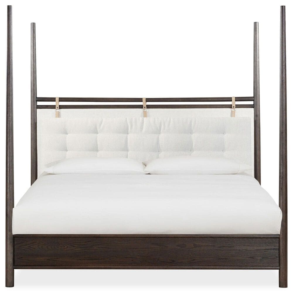 Urban Home Rockport Yin King Poster Bed in Yin Brown, , large