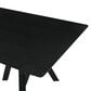 Blue River Cortina and Jackie 5-Piece Rectangle Dining Set in Black, , large