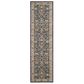 Safavieh Madison MAD612D 2"3" x 12" Navy and Creme Runner, , large