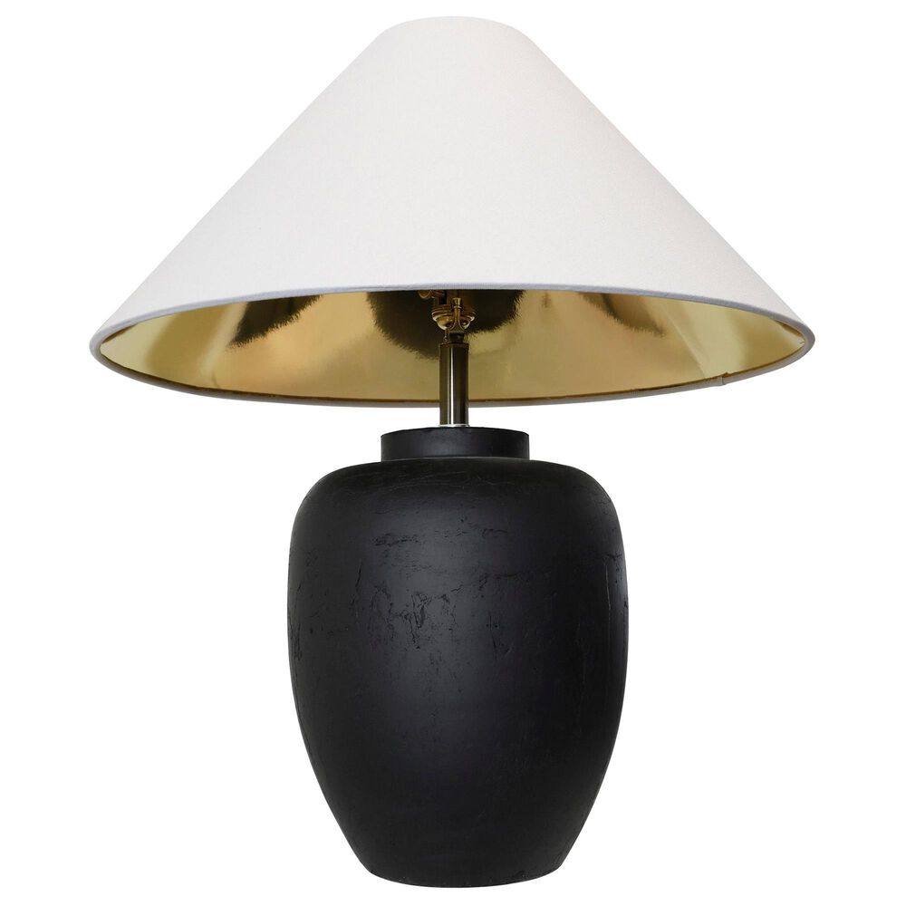 Flair Industries Sabian Table Lamp in Matte Black, , large