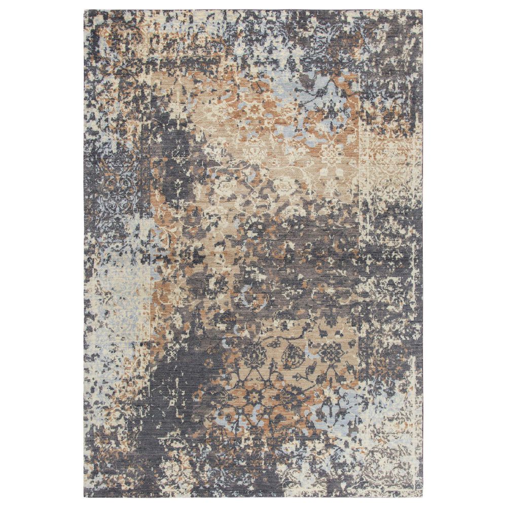 RIZZY Gossamer Dark Gray 9"x12" Area Rug, , large