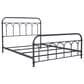 Ashley Nashburg Queen Slat Metal Bed in Black, , large