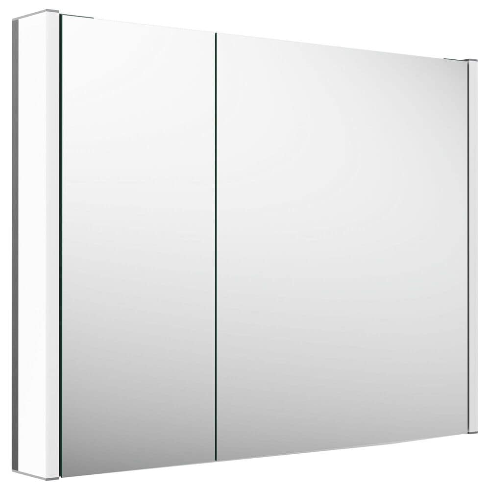 Kohler Maxstow 32" x 24" Lighted Medicine Cabinet in Dark Anodized Aluminum, , large
